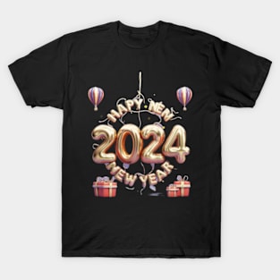 Happy new year 2024 T-Shirt